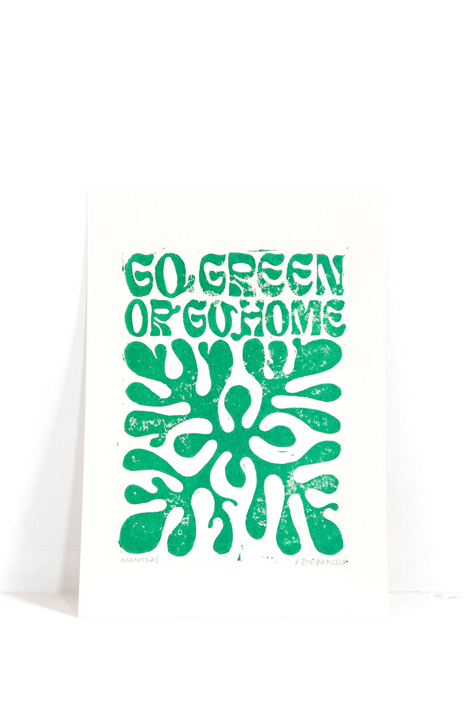 Pukas-Surf-Shop-zoe-barcelo-print-go-green-or-go-home-a4-green-only