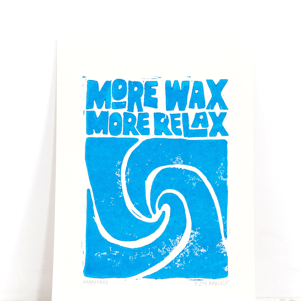 Pukas-Surf-Shop-zoe-barcelo-print-more-wax-a4-blue-only