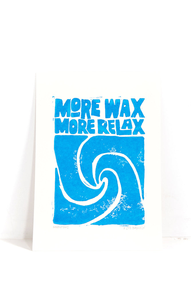 Pukas-Surf-Shop-zoe-barcelo-print-more-wax-a4-blue-only