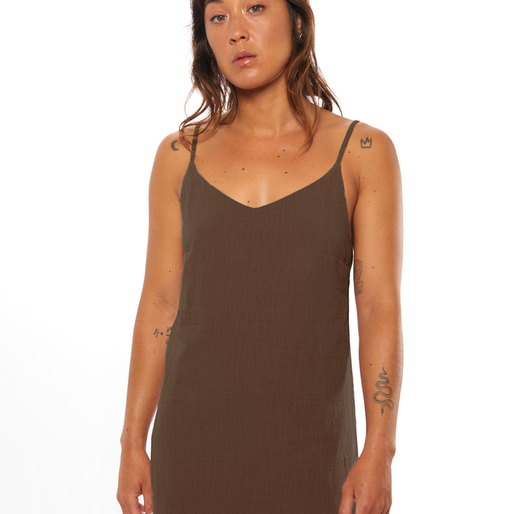 
                      
                        Pukas Surf Shop Woman Dress Pukas Clothing Cotton Dress Wood
                      
                    