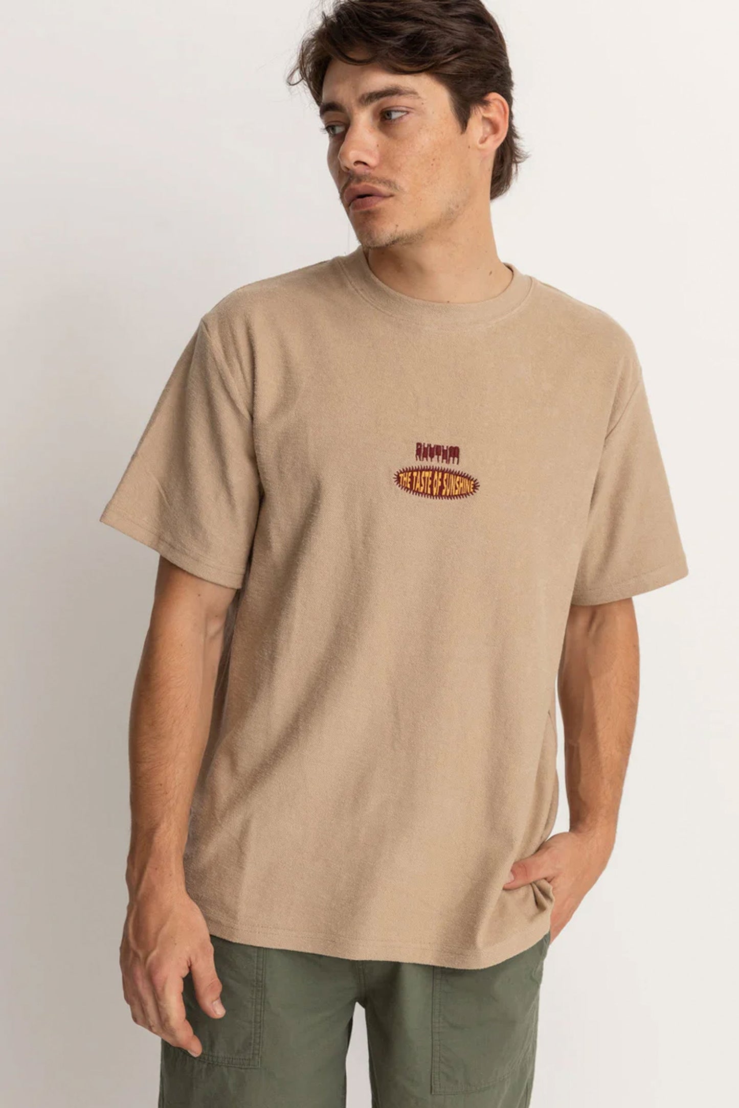 Pukas-surfshop-Embroidered-Vintage-Terry-Ss-T-Shirt