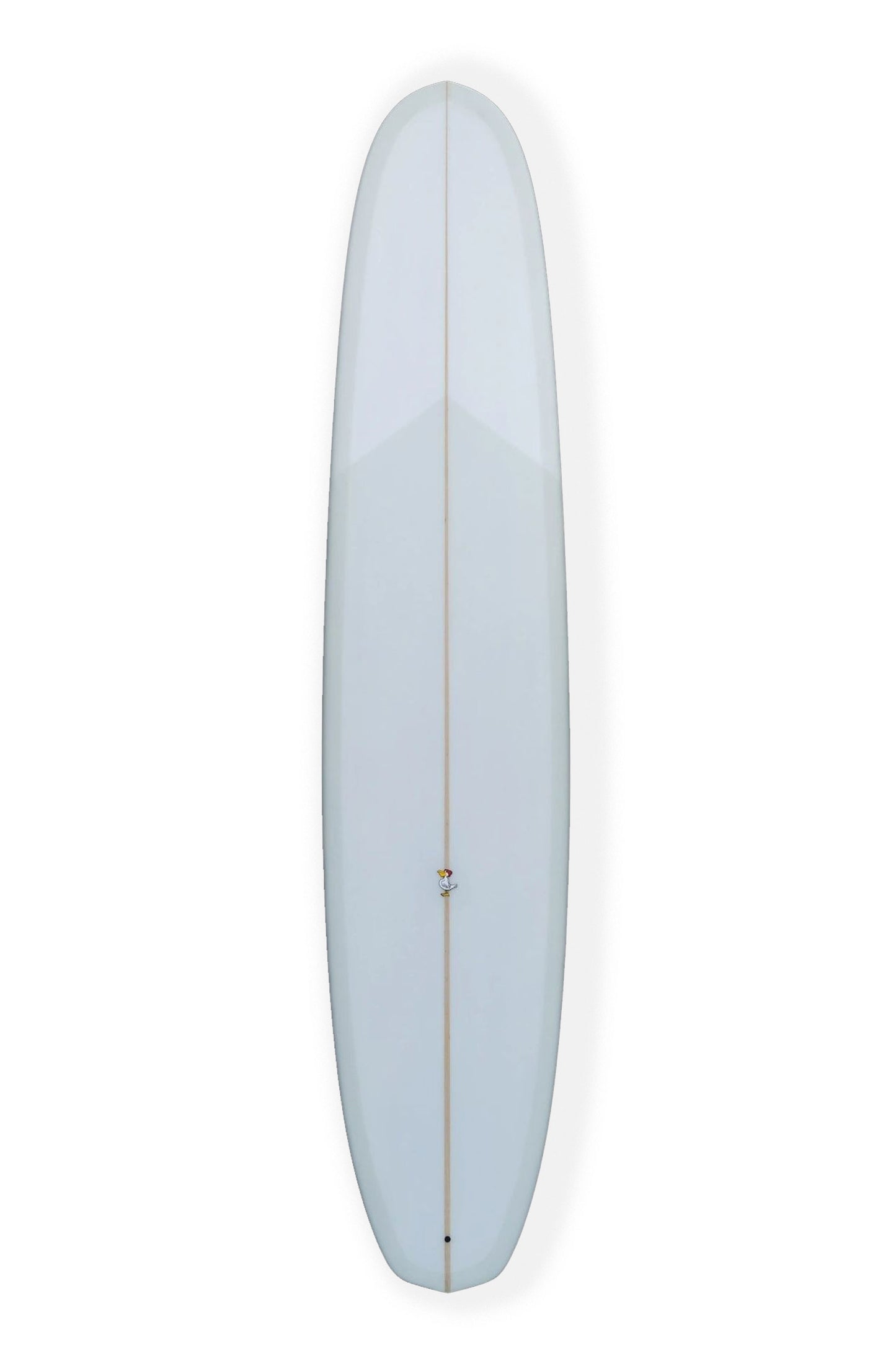 White Longboard from Barrett Miller size 9'4" at Pukas Surf Shop