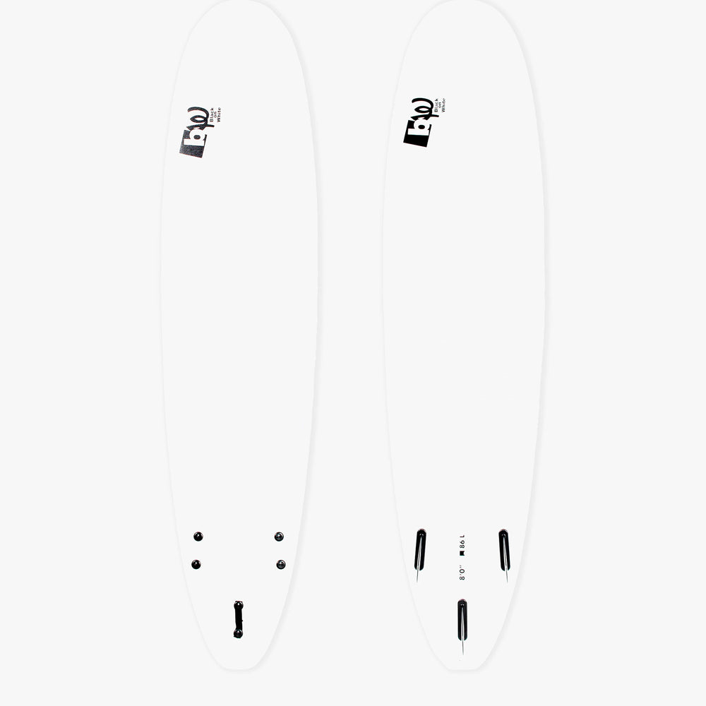 BW SOFT 8'0" BEGINNER PACK | Softboard + Leash + Fins + Wax