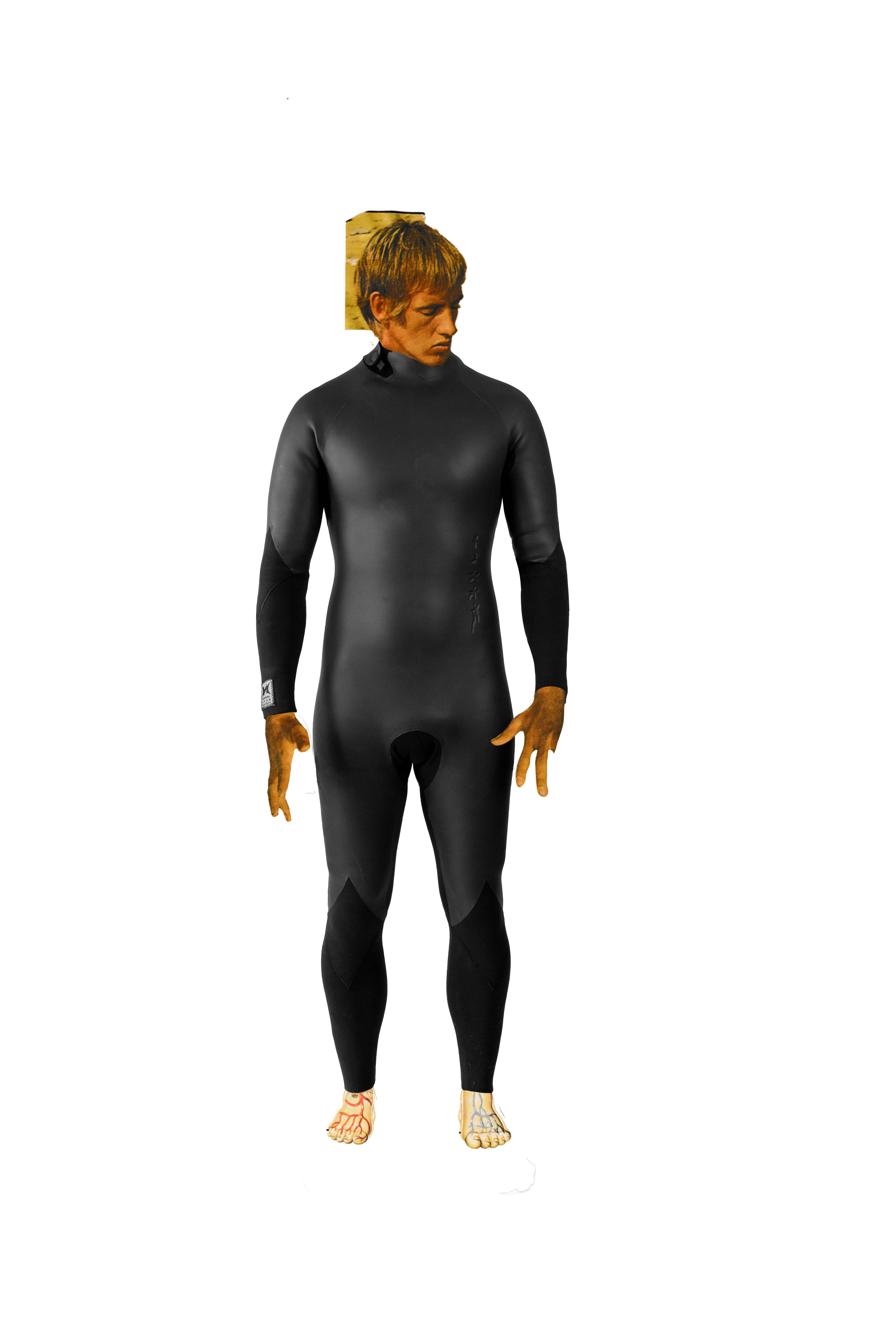 Narval x Spun Spirit 3/2mm Fullsuit - Black | Shop at PUKAS SURF SHOP