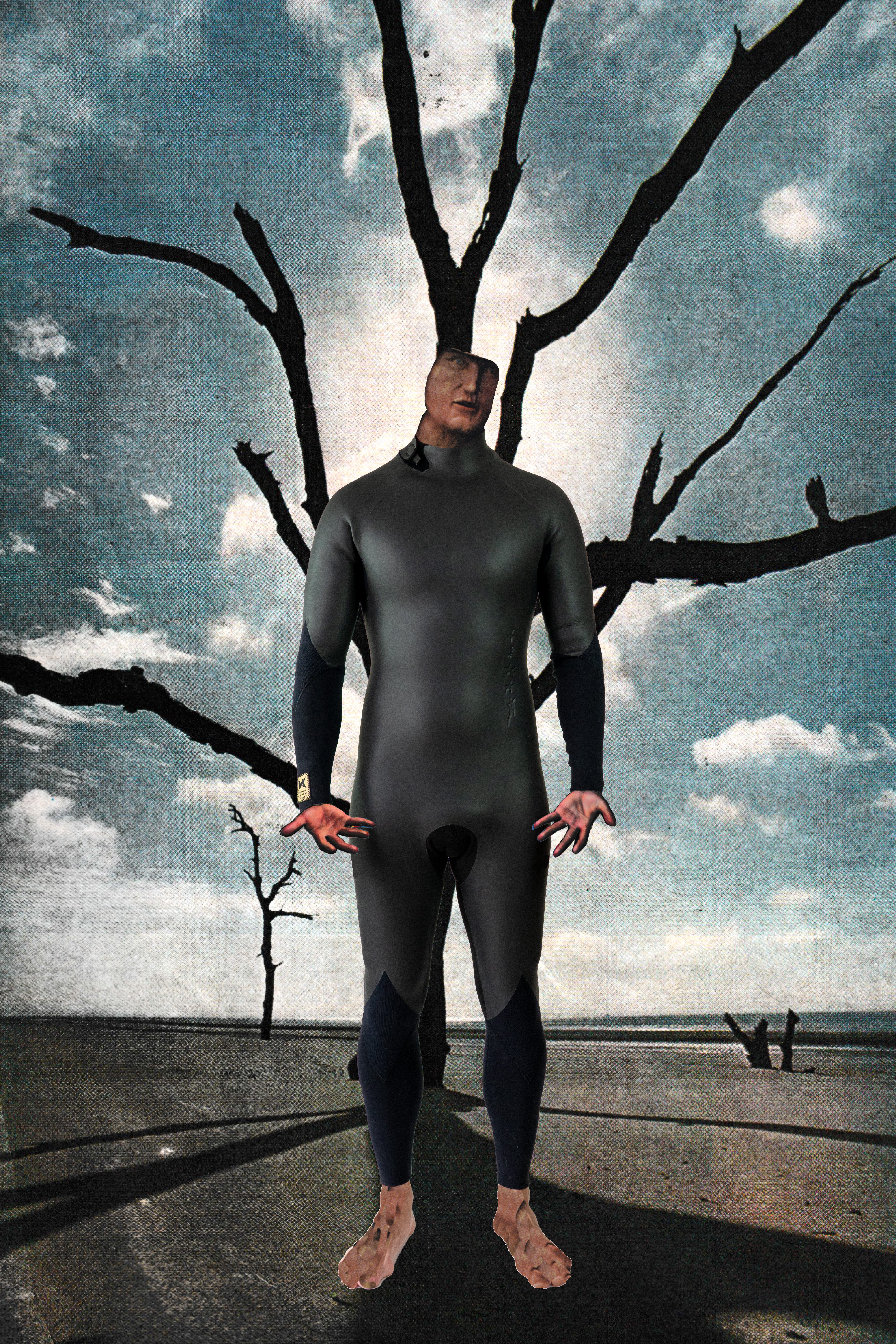 Narval x Spun Spirit 3/2mm Fullsuit - Black | Shop at PUKAS SURF SHOP