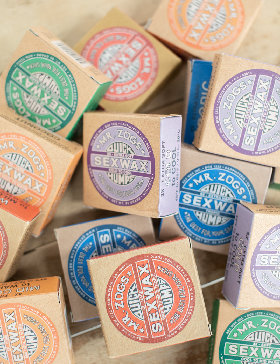 SEXWAX - MR. ZOGS RED | Shop at PUKAS SURF SHOP