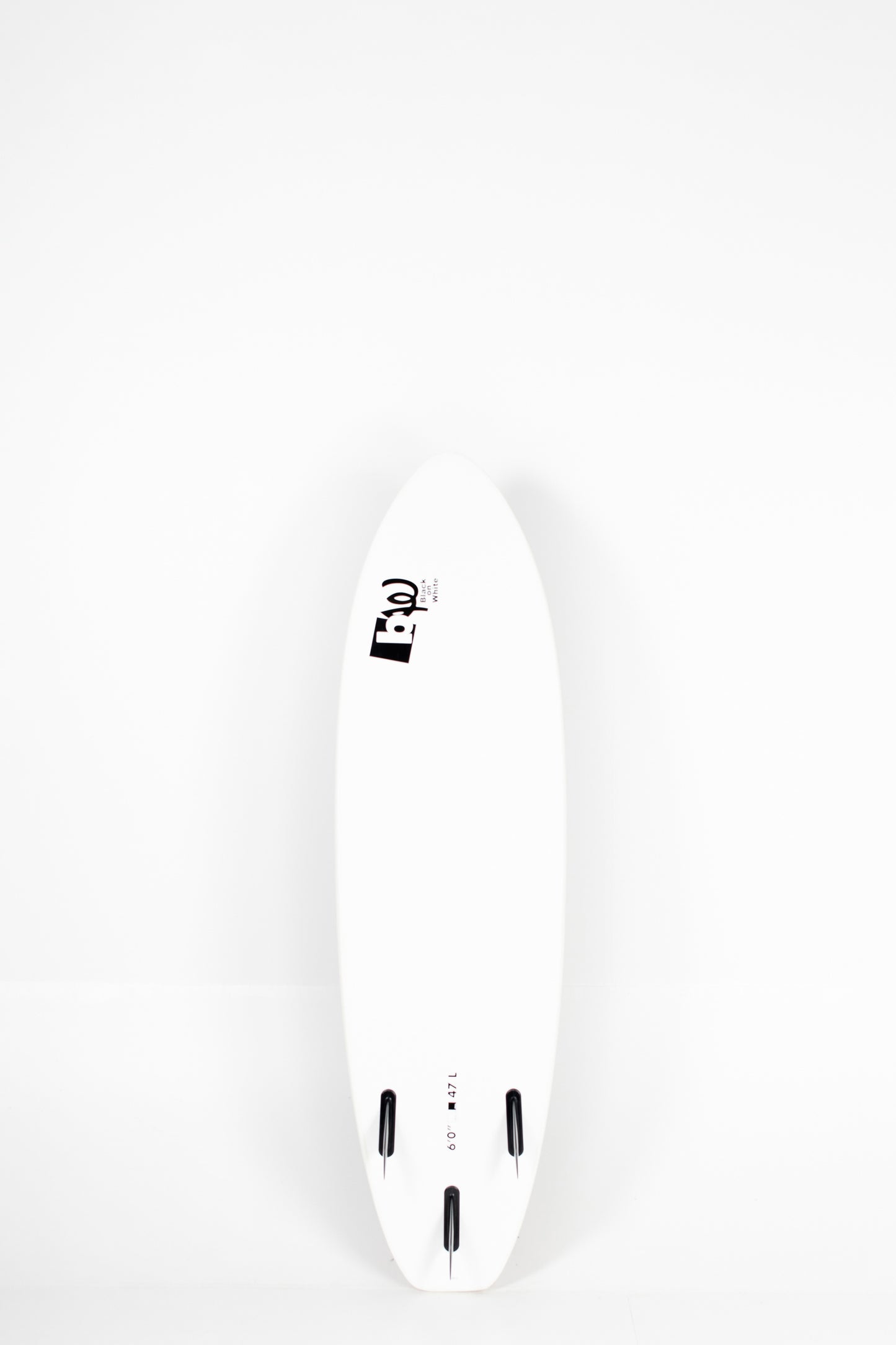 Pukas Surf Shop - Black On White SOFTBOARDS - BW SOFTBOARDS 6.0