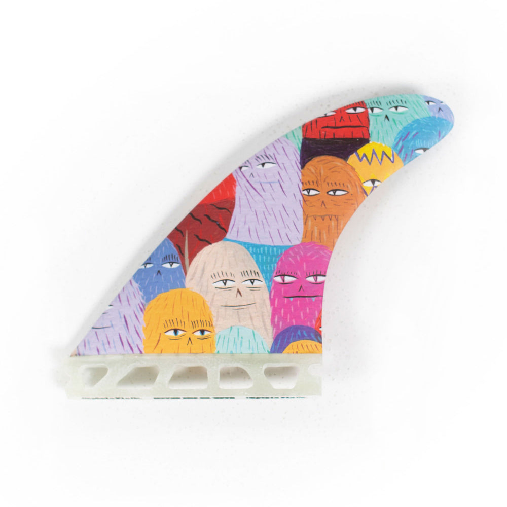 Pukas Surf Shop - Captain Fin - Evan Rossell - 3 FINS - Pink
