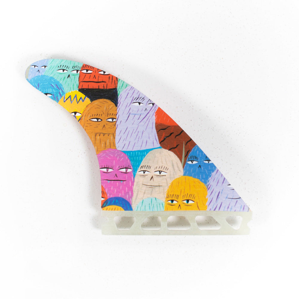 Pukas Surf Shop - Captain Fin - Evan Rossell - 3 FINS - Pink