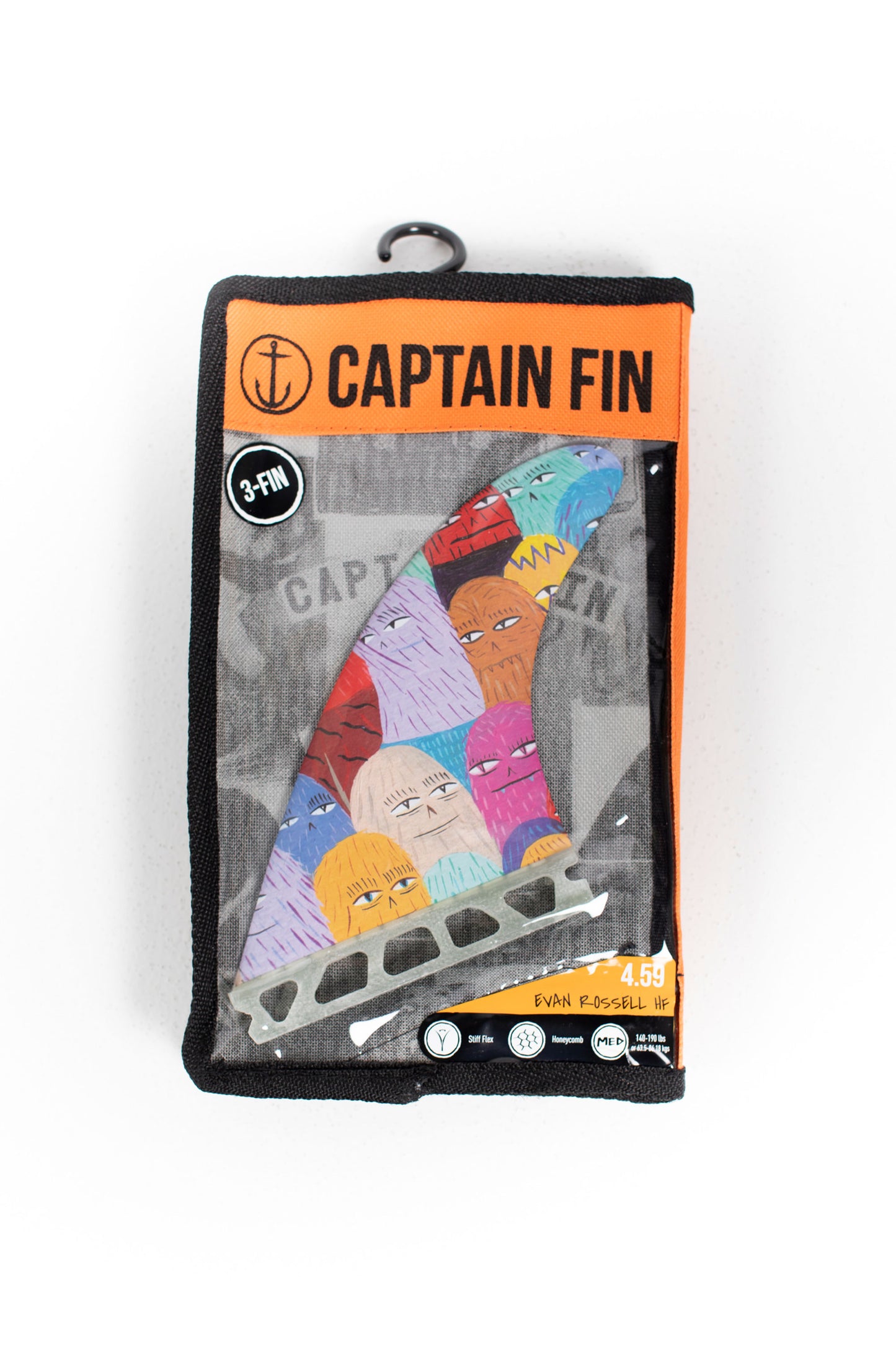 
                  
                    Pukas Surf Shop - Captain Fin - Evan Rossell - 3 FINS - Pink
                  
                