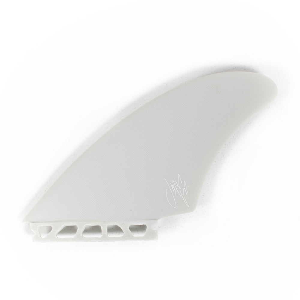 Pukas Surf Shop - Captain Fin - Jeff Mccallum - Keel - 2 fins - 5.1 - Off white