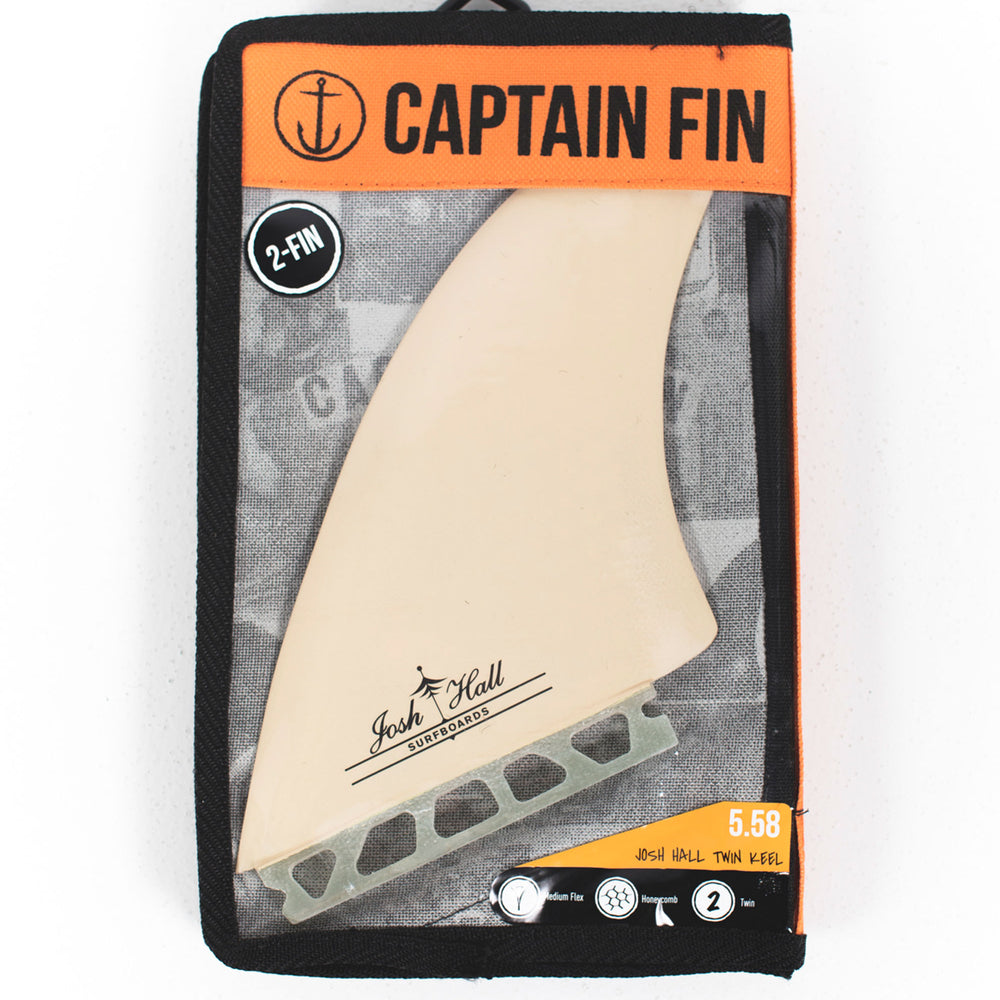 
                      
                        CAPTAIN FIN - Josh Hall - Keel ST Kha - 5.58 - 2 fins
                      
                    
