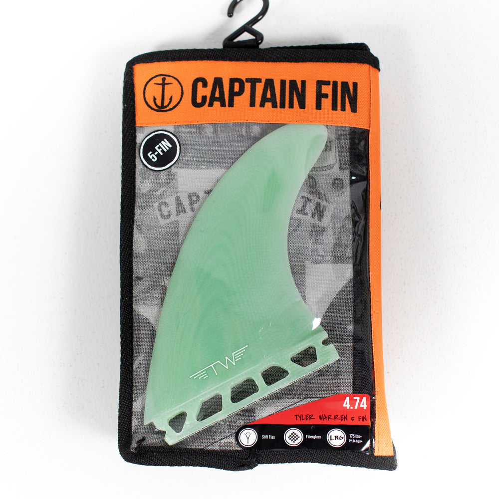 
                      
                        Pukas Surf Shop - Captain Fin - Tyler Warren - 5 FINS - Teal
                      
                    