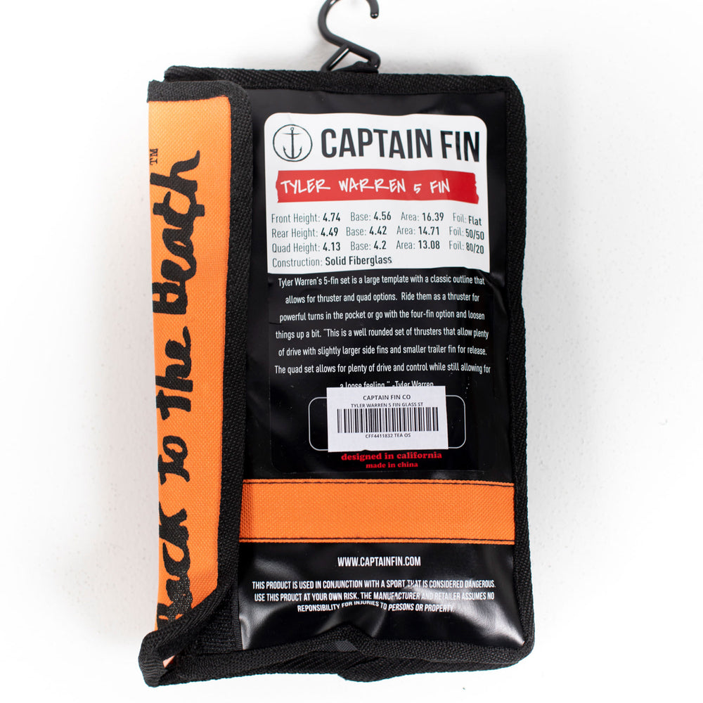
                      
                        Pukas Surf Shop - Captain Fin - Tyler Warren - 5 FINS - Teal
                      
                    