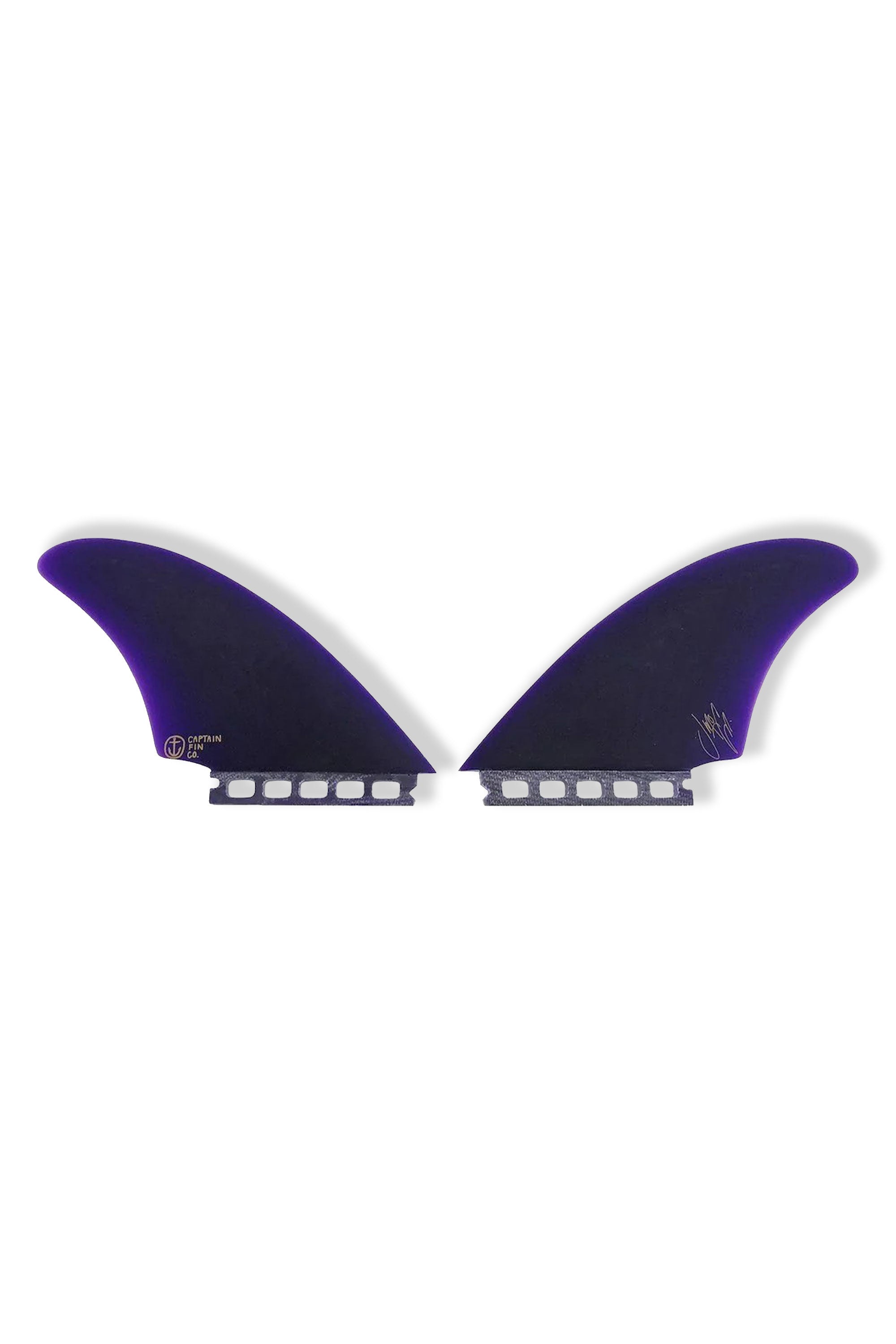 CAPTAIN FIN Captain Fin Jeff McCallum TWIN Glass Purple