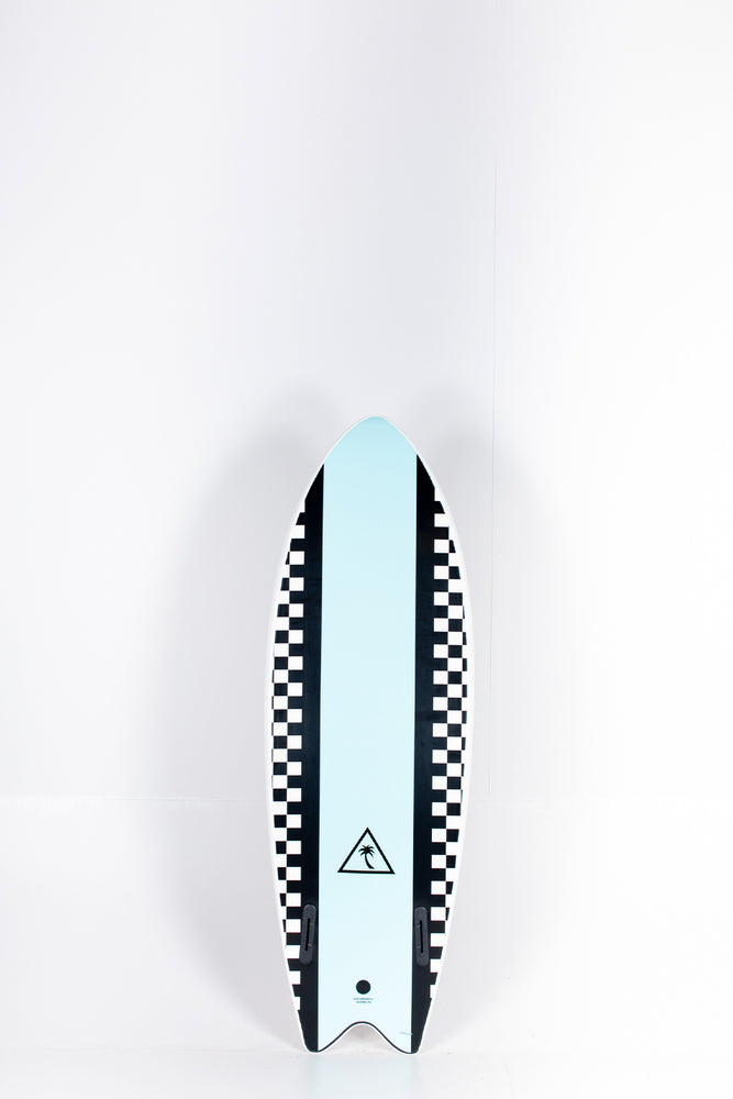 Pukas Surf Shop - Catch Surf - RETRO FISH TWIN FIN White Light Blue - 5’6” x 21.65” x 2.95” x 45l.