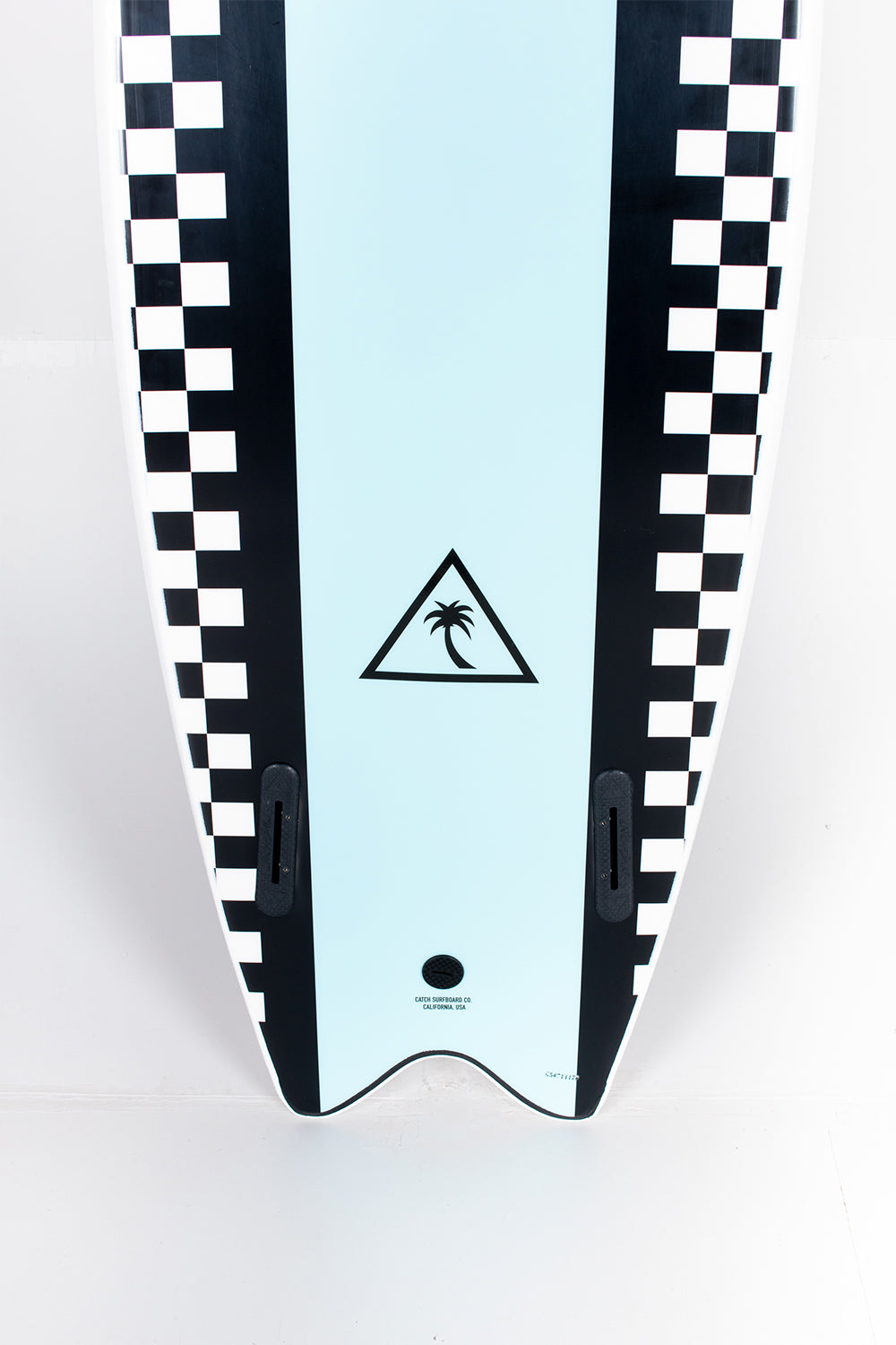 Pukas Surf Shop - Catch Surf - RETRO FISH TWIN FIN White Light Blue - 5’6” x 21.65” x 2.95” x 45l.
