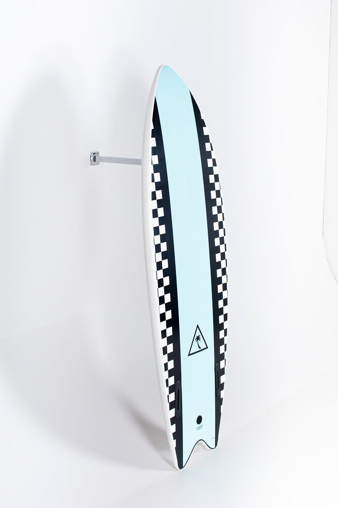 
                  
                    Pukas Surf Shop - Catch Surf - RETRO FISH TWIN FIN White Light Blue - 5’6” x 21.65” x 2.95” x 45l.
                  
                