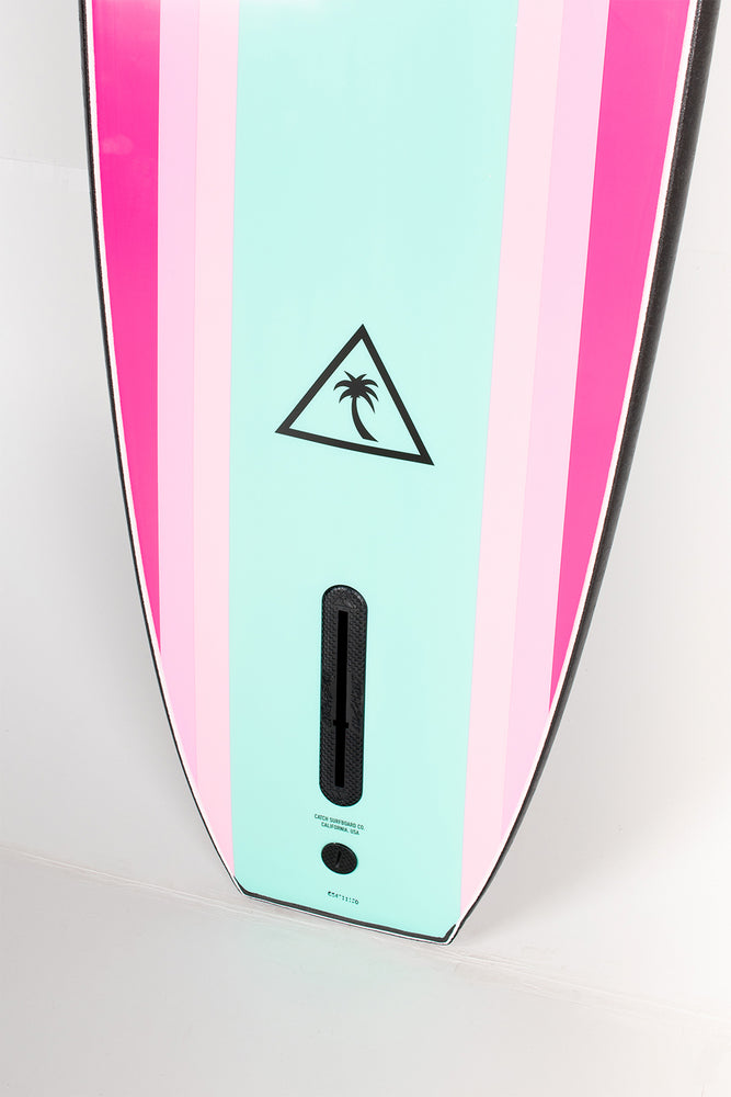 Catch Surf - NOSERIDER SINGLE FIN Black Turquoise | Buy at PUKAS 