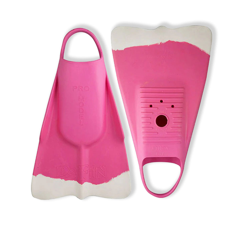 Pukas-Surf-Shop-Dafin-Swim-Fin-pink-white