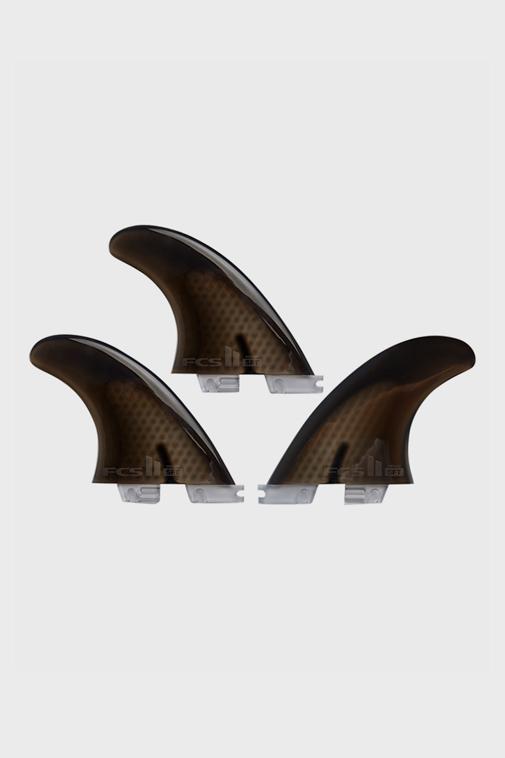 Pukas Surf Shop FCS II Safety Tri fins black