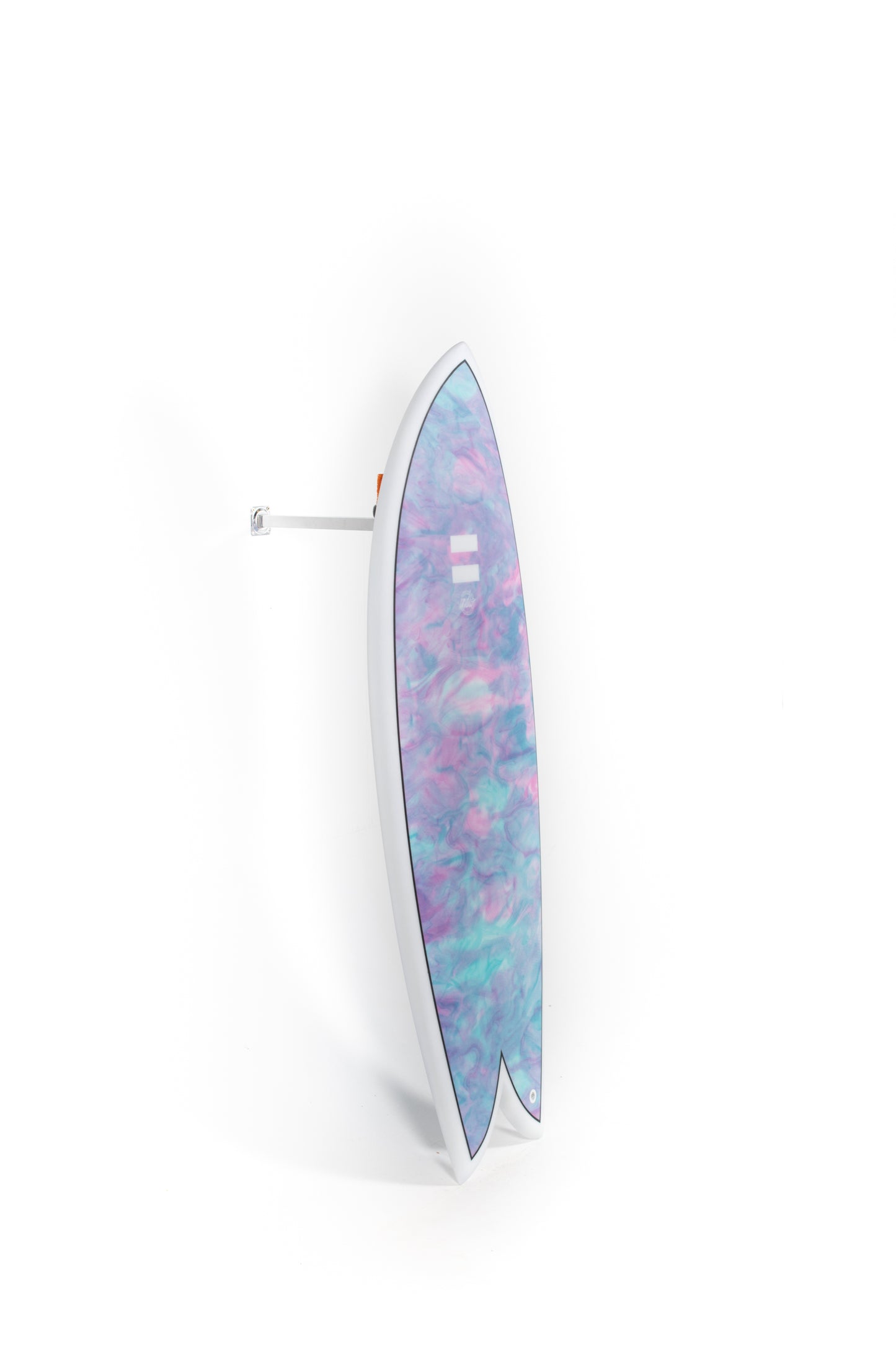 
                  
                    Pukas Surf Shop - Indio Surfboards - DAB Swirl Effect Blue Purple - 5’11” x 21 1/4 x 2 5/8 x 39.9L.
                  
                