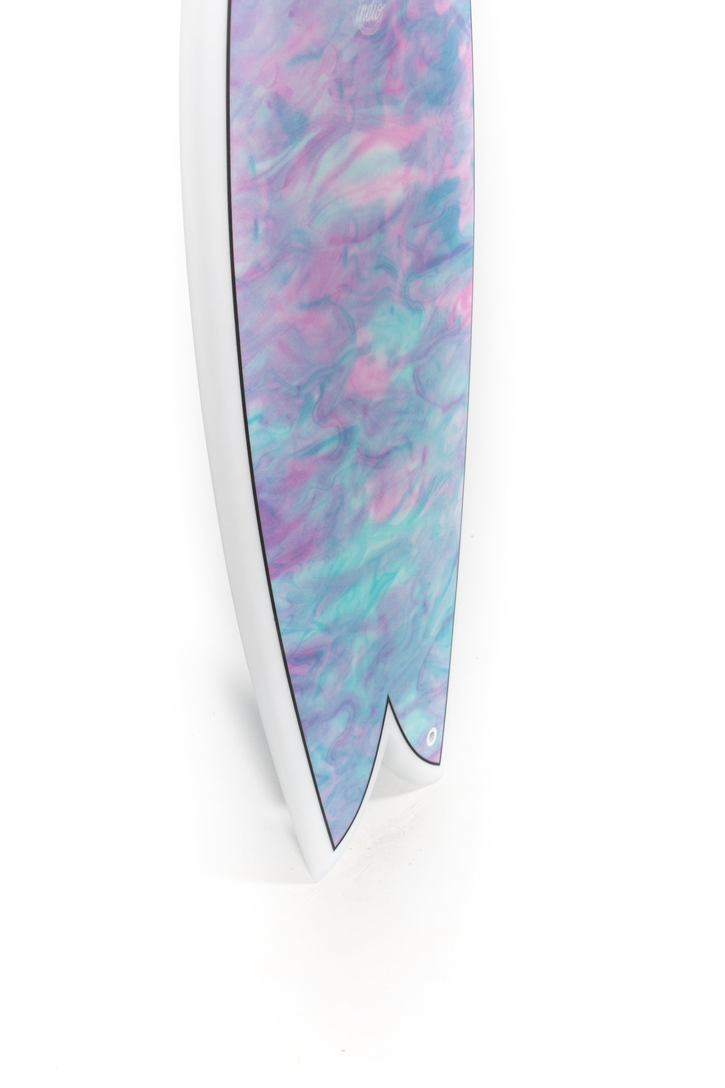 
                  
                    Pukas Surf Shop - Indio Surfboards - DAB Swirl Effect Blue Purple - 5’9” x 21 1/8 x 2 9/16 x 37.6L.
                  
                