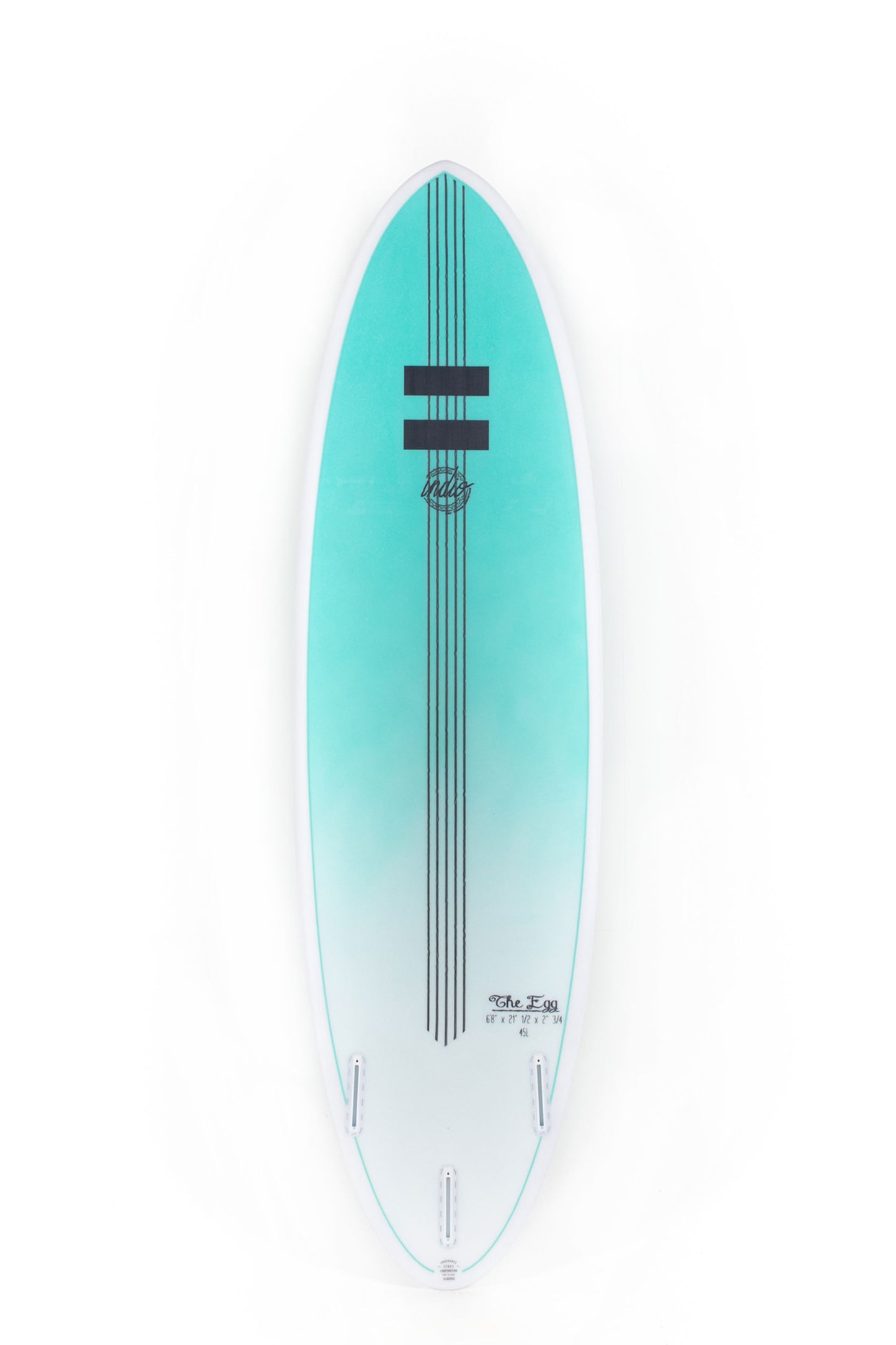 Pukas Surf Shop - Indio Surfboards - THE EGG Mint Carbon - 8´2 x 23 1/2 x 3 1/8 - 69,6L