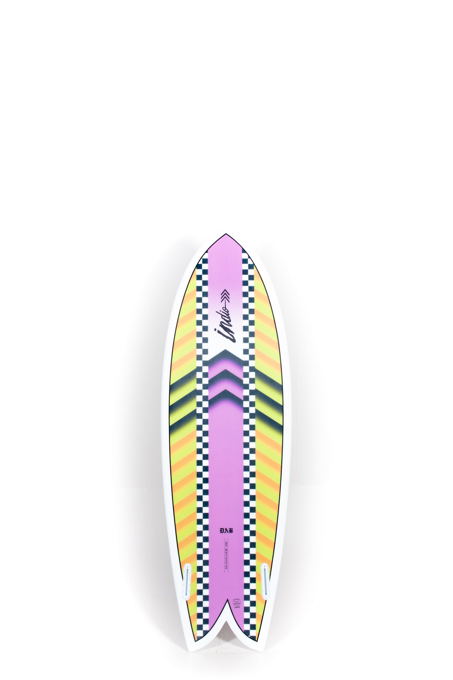Pukas Surf Shop - Indio Surfboard - Endurance - DAB From the 80´s - 5’7” x 21 x 2 1/2 x 35.8L.