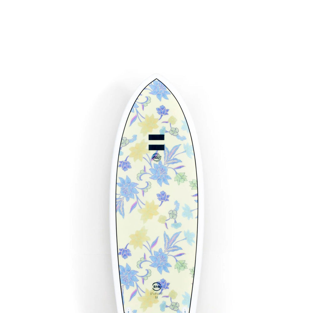 Indio Surfboards - DAB Flowers - 5’11” x 21 1/4 x 2 5/8 x 39.9L.