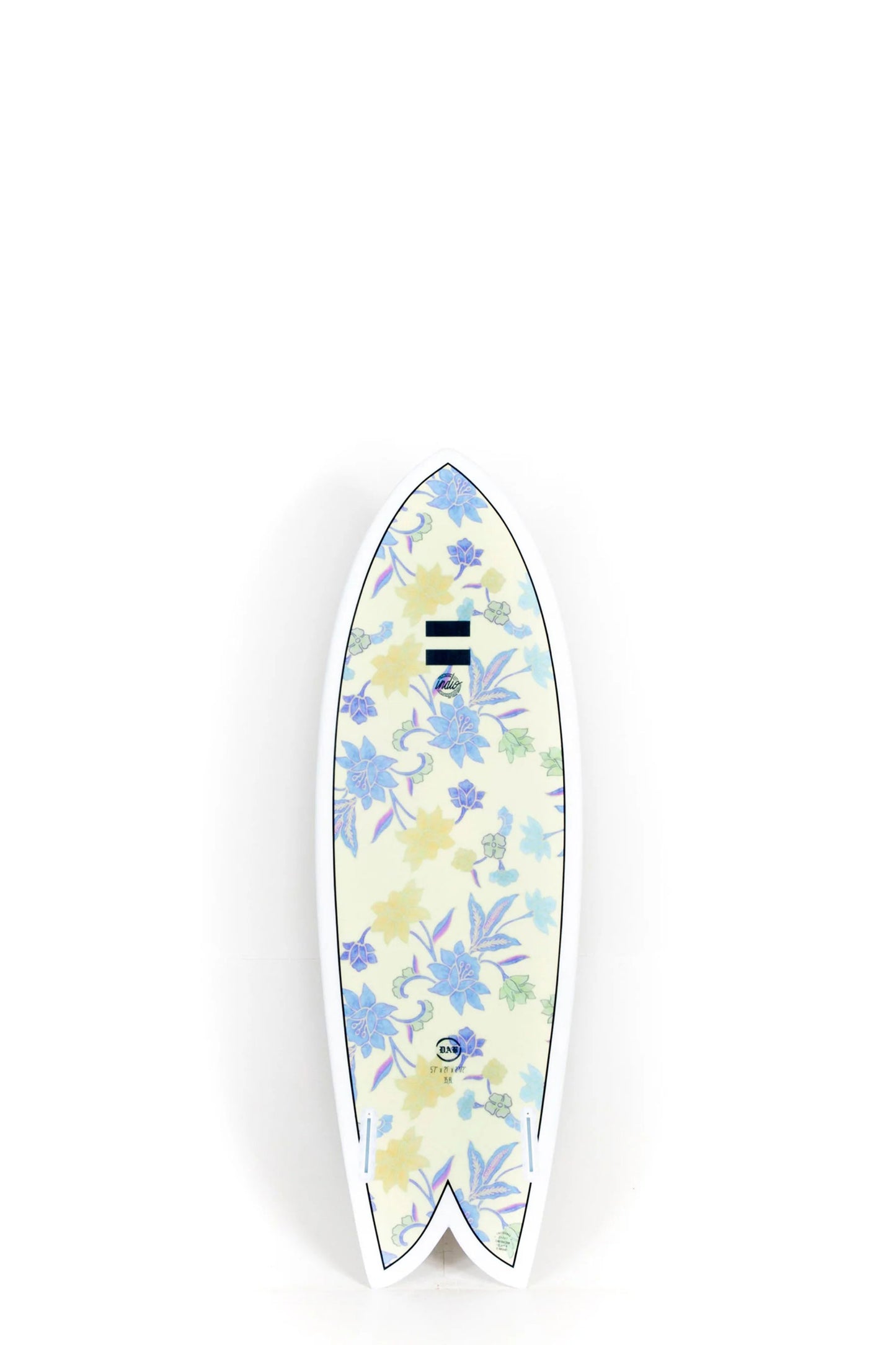 Indio Surfboards - DAB Flowers - 5’9” x 21 1/8 x 2 6/16 x 37.6L.