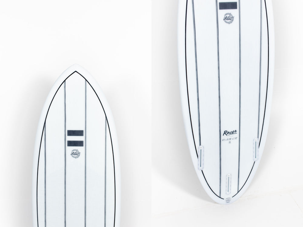 
                  
                    Pukas Surf Shop - Indio Endurance - RACER Stripes GROM - 4´11" x 19 x 2 1/8 - 22,5L
                  
                