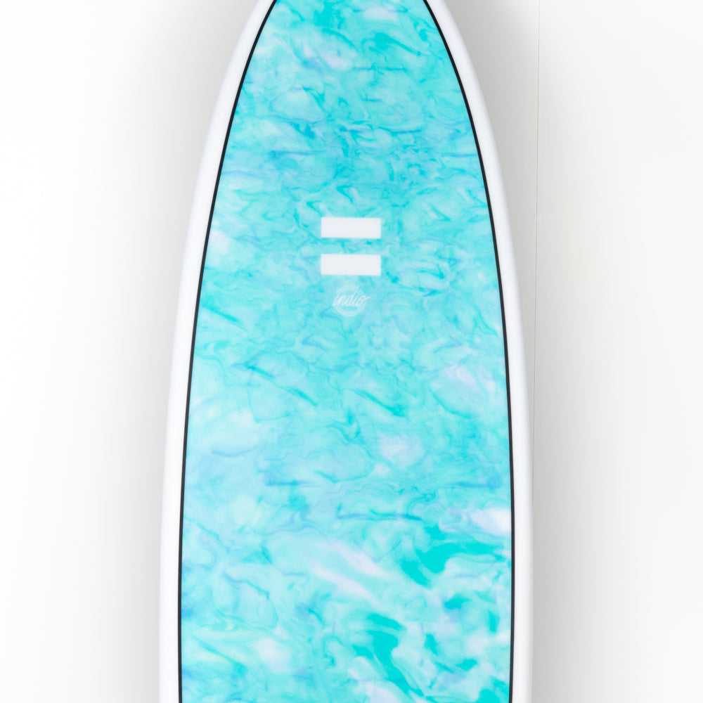 
                      
                        Pukas Surf Shop - Indio Endurance - THE EGG Swirl Effect Blue Mint - 7´10" x 23 1/4 x 3 - 64L
                      
                    