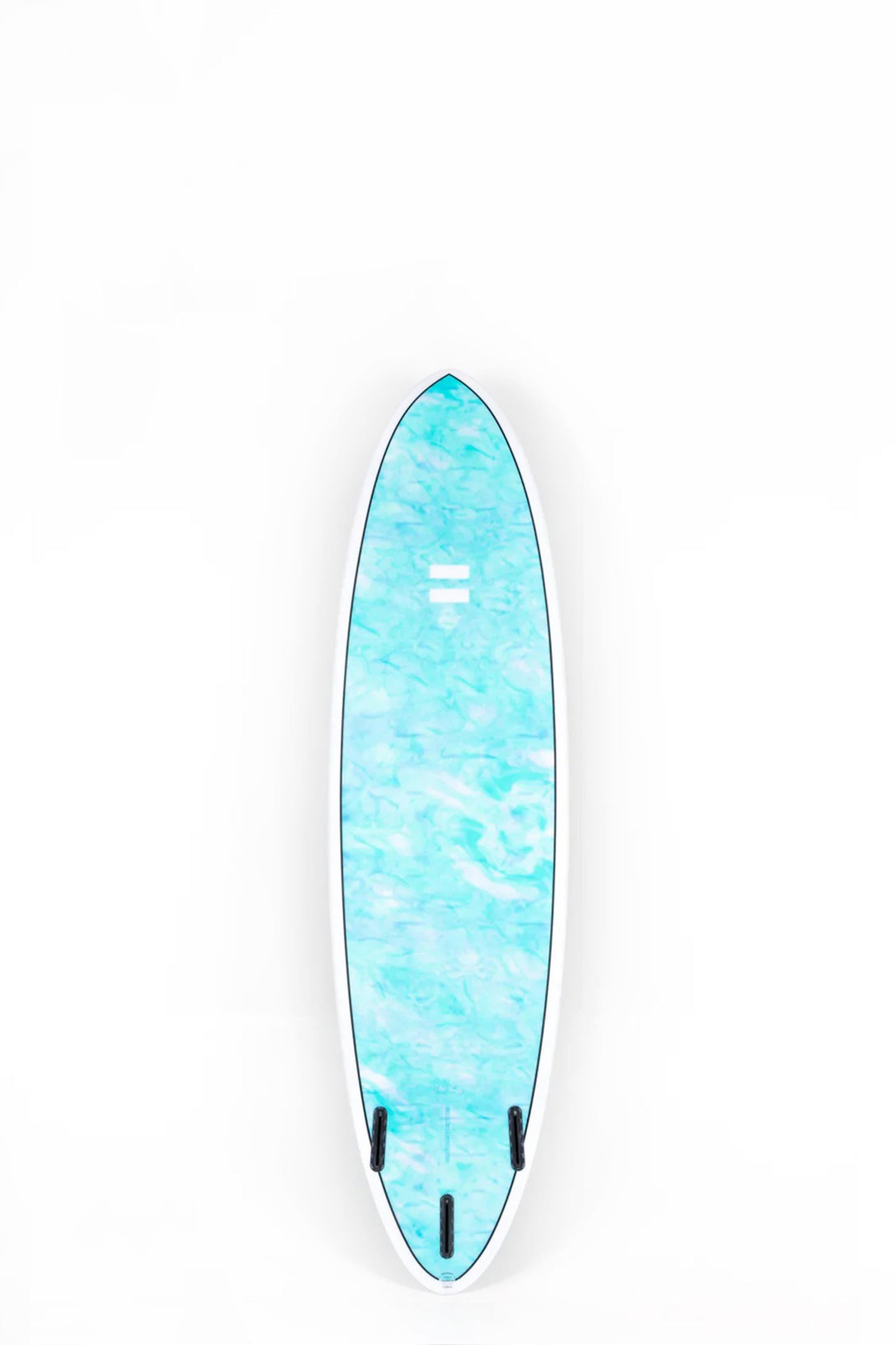 Pukas Surf Shop - Indio Endurance - THE EGG Swirl Effect Blue Mint - 6´8 x 21 1/2 x 2 3/4 - 46L