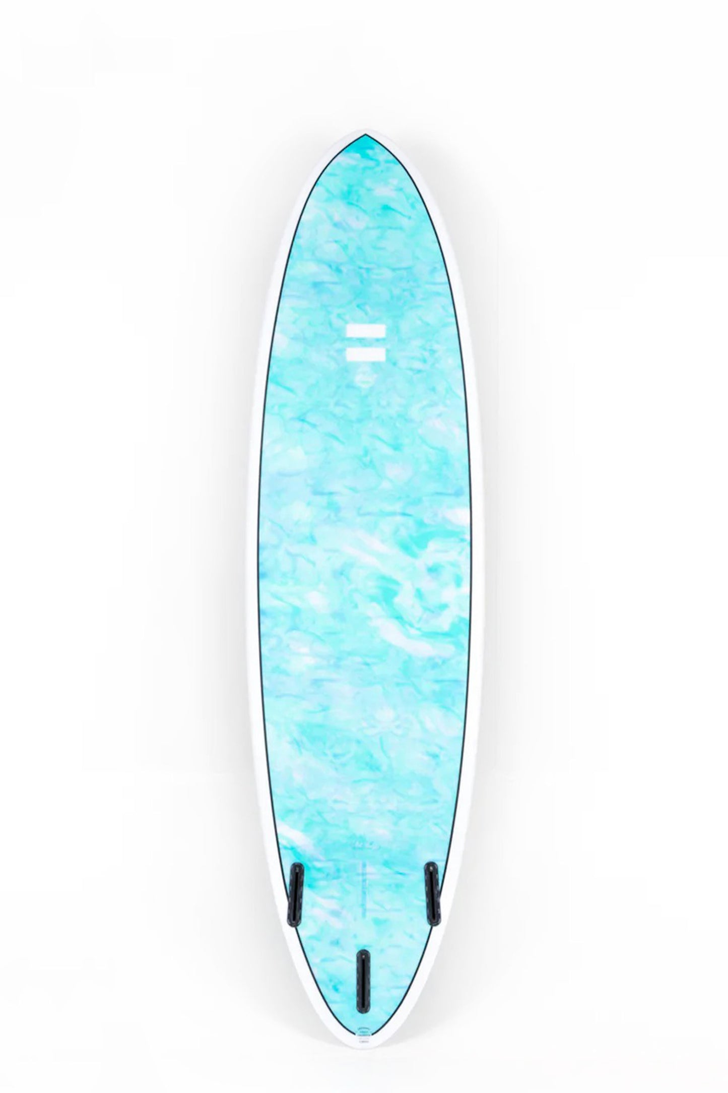 Pukas Surf Shop - Indio Endurance - THE EGG Swirl Effect Blue Mint - 7´10" x 23 1/4 x 3 - 64L