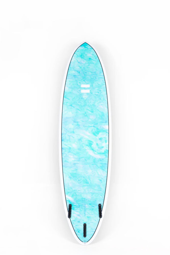 Indio Surfboards - THE EGG Swirl Effect Blue Mint - 7´6