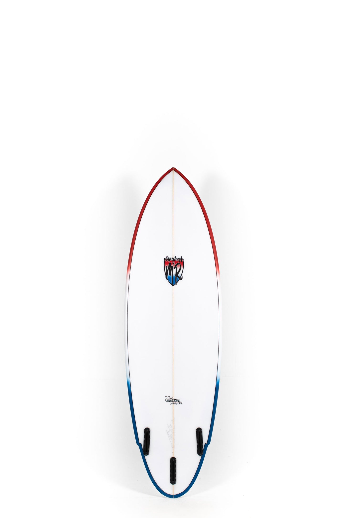Pukas Surf Shop Lost Surfboards - CALIFORNIA TWIN PIN by Matt Biolos - 5'10