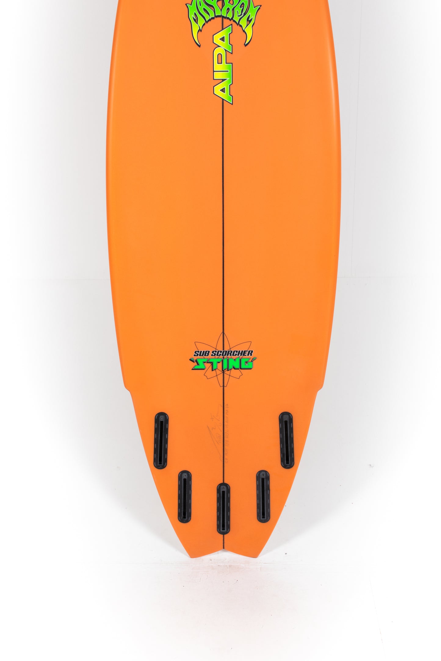 
                  
                    Pukas Surf Shop - Lost Surfboard - SUB SCORCHER STING by Mayhem x Brink - 5’9” x 19,75" x 2.53" - 30.25L - MA00037
                  
                