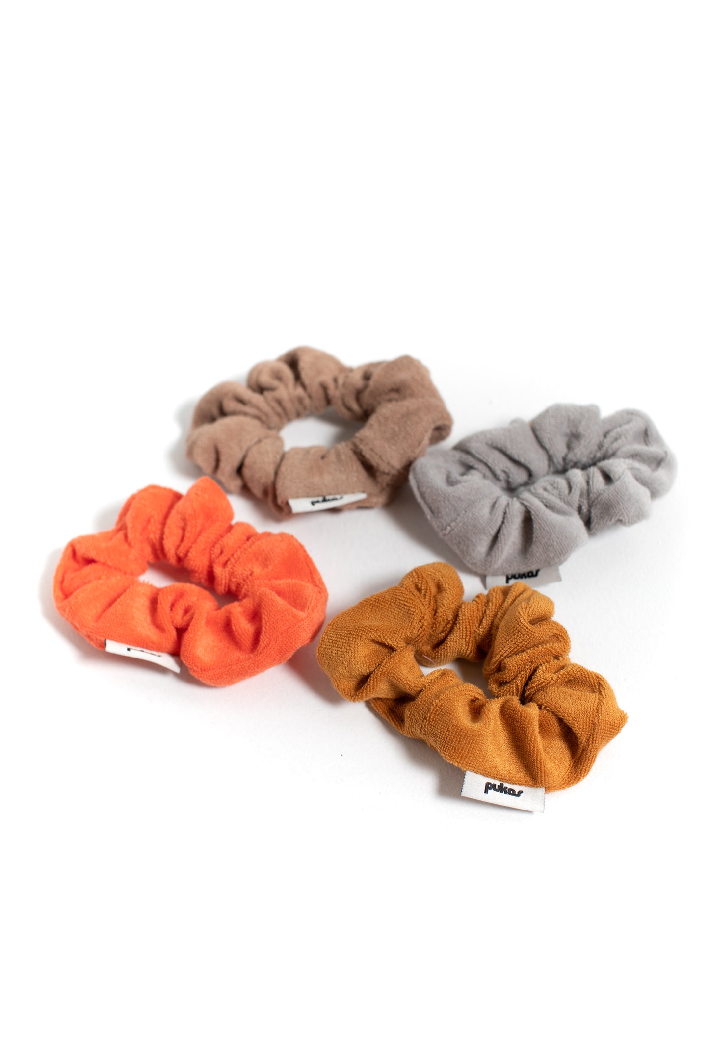 PUKAS - HAIR TIE TOWEL PACK 4