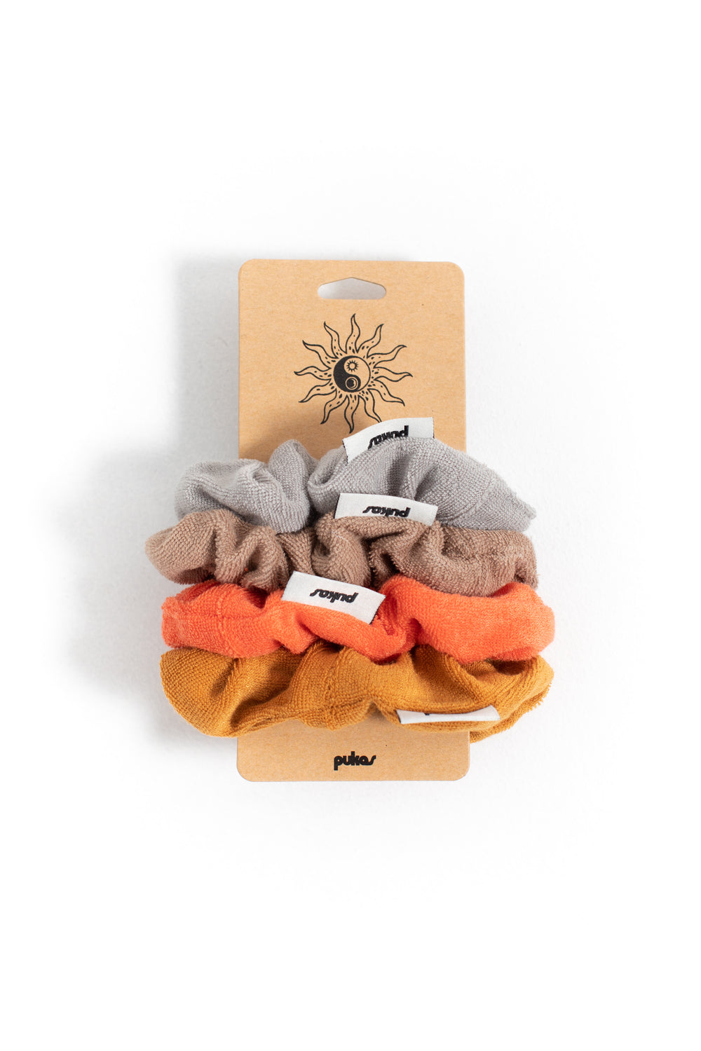 PUKAS - HAIR TIE TOWEL PACK 4