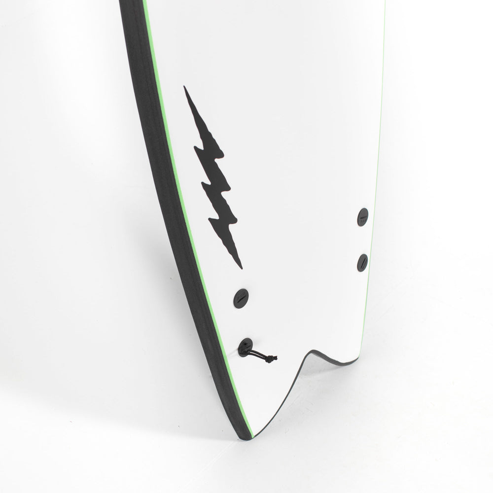 
                      
                        SOFTECH - KYUSS FISH 5'8" x 21 1/2" x 2 2/3" X 36L NSB
                      
                    