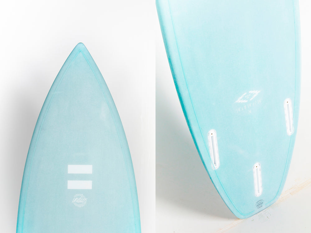 Indio Surfboards - BOOM HP Sky Blue - 5'10” x 19 1/4 x 2 1/2 x 30L