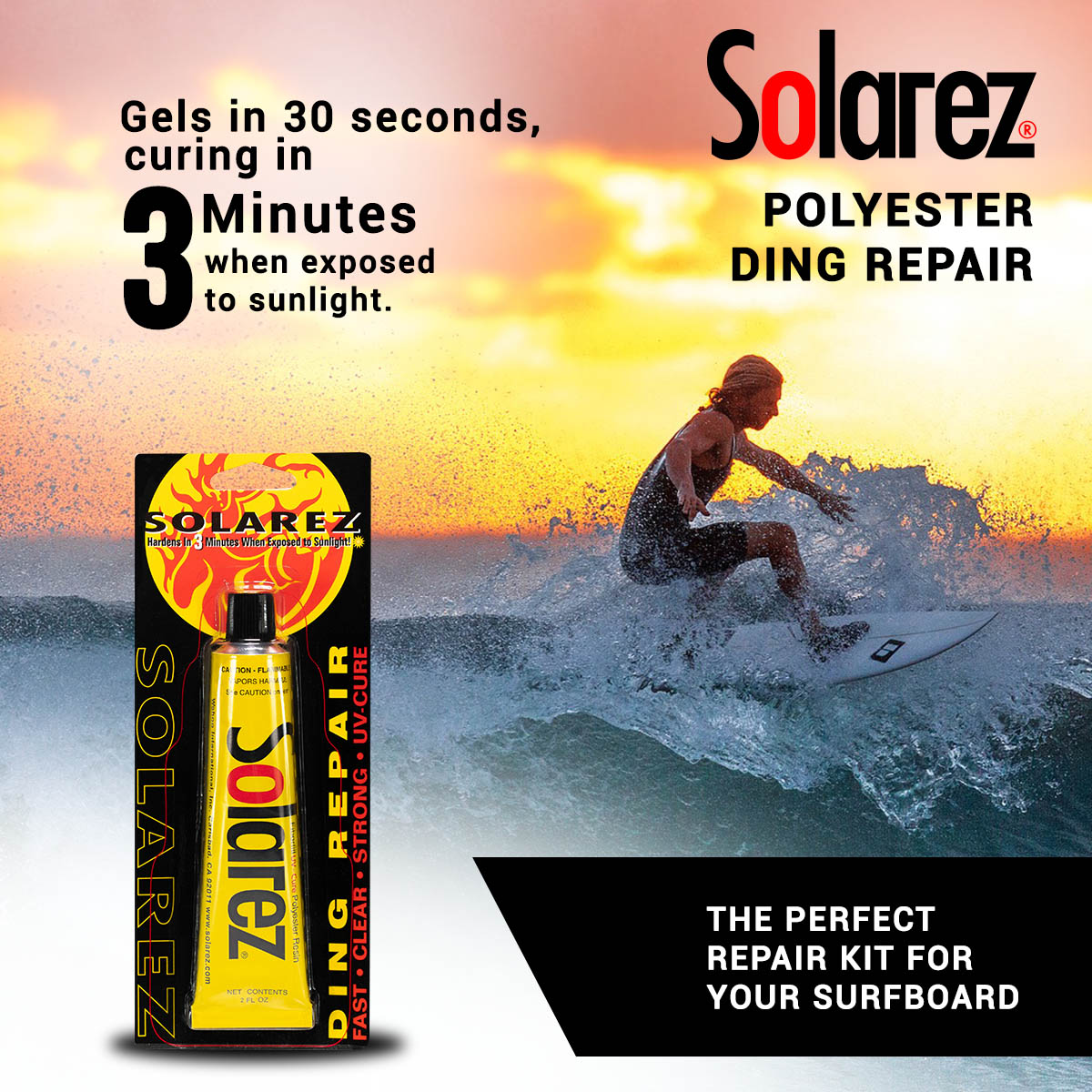 SOLAREZ - SOLAREZ POLYESTER | Shop at PUKAS SURF SHOP