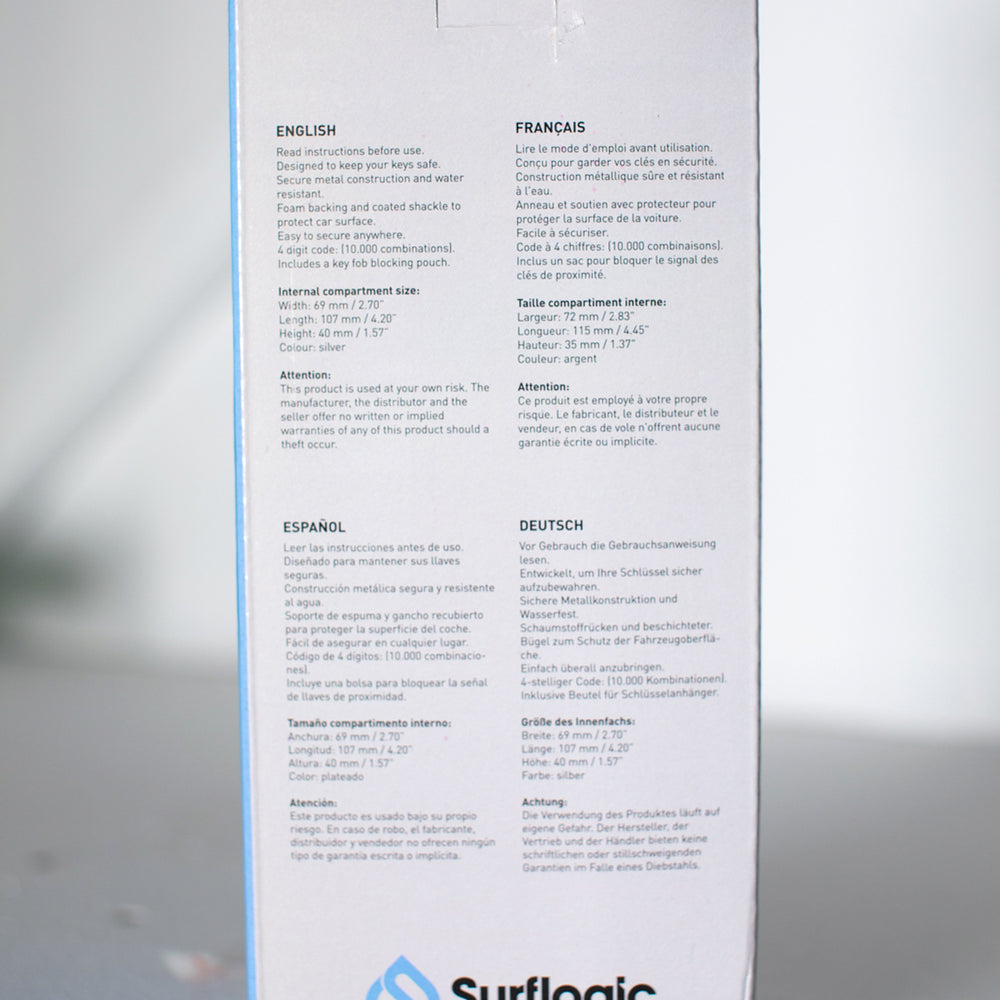 
                      
                        Pukas Surf Shop - SurfLogic - Key Security Lock Maxi 
                      
                    